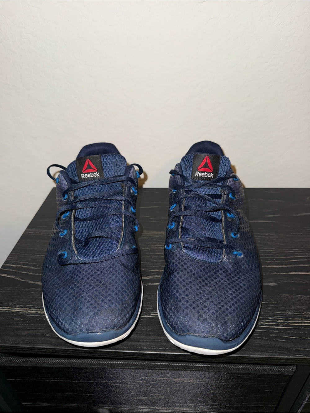Reebok Men’s Navy Blue Athletic Sneakers